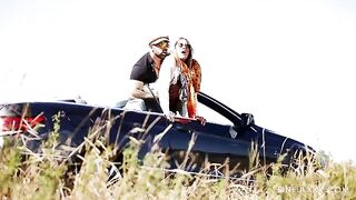 From pleasure, and not so much from arching, a romantic encounter unfolds