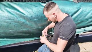 Girl gives herself completely to her lover on the couch