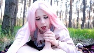 A beautiful girl is always ready to suck your hard cock!