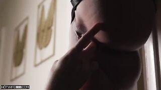 Any dick will fit in an Asian doggy style - awesome porn video
