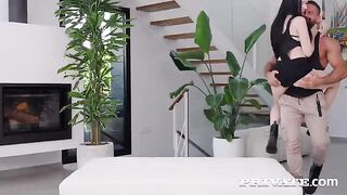 A young girl gets fucked hard and good