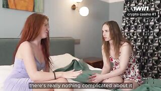 Babes won't miss a chance to have fun together with a guy