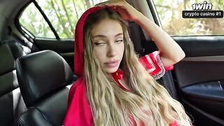 The little red riding hood became more passionate and daring