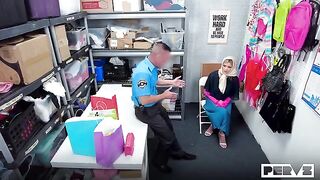 The guard inspected the vagina of a nice girl and she screamed