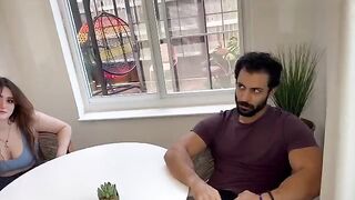 Masseur makes a deal with his client, a stepdad, in a steamy session