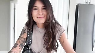 The journey starts here for a cute 18-year-old girl
