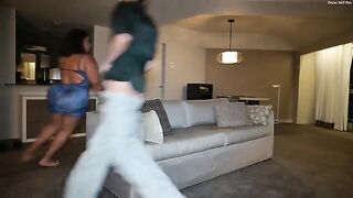 Juicy tits love to be squeezed and slapped hard
