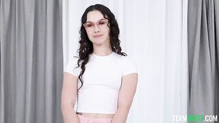 Ride on your dignity — and it's worth it, stunning brunette 4K POV action