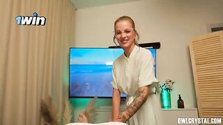 Massage with a happy ending, as it should be