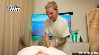 Massage with a happy ending, as it should be