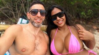 A vacation success story: sea, sun, and sex at sunset