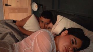 I couldn’t sleep thinking about his lips and her moans