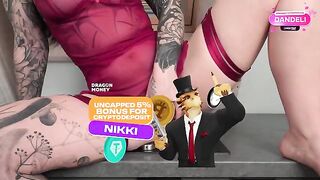 It looms over me, sinking deeper - a kinky lesson from Deeper's intense style