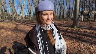 The walk got me warmed up; now, warm me up from the inside - Alexa Poshspicy style