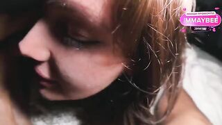 An experienced woman gave a blowjob to her friend, and he almost passed out