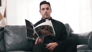 You can turn it up louder in the back, a steamy scene unfolds on the couch