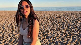 An empty beach isn't the best place for intimacy
