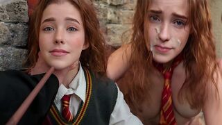 An extremely rude girl deserves to be punished with a cumshot