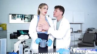 Submissive bitch in doggystyle position gets fucked roughly in HD