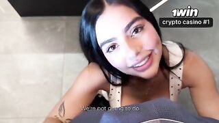 The girl seduces her stepbrother, Iris Rodriguez loves to ride
