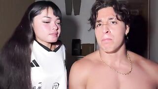 A man showed his power over his girlfriend