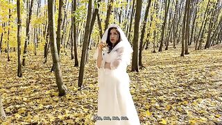 A white dress can be removed, but the cock cannot be refused