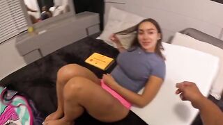 A man fucked a girl with his dick in her pussy face to face