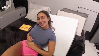 A man fucked a girl with his dick in her pussy face to face