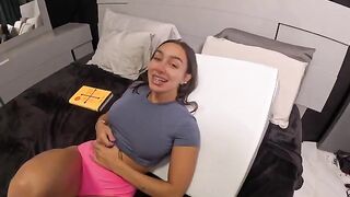 A man fucked a girl with his dick in her pussy face to face