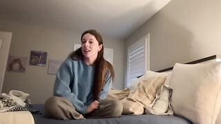 Her panties are already soaked, and she's only just getting started with her playful solo session