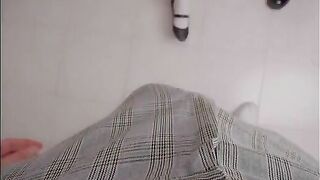 Two girls having fun with a guy in a wild threesome