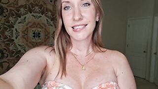 A breast massage with shimmering oil—all without any cracking