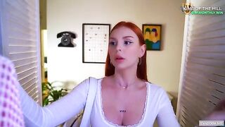 A sweet girl was caught and fucked at home in a steamy scene
