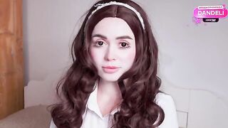 The girl was turned into a sex doll and fucked hard by her owner