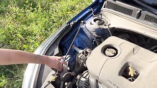 A girl came to fix the car but she was asked for sex