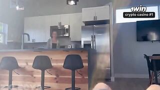 A modest girl strips down to the last thread, driving her partner wild