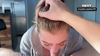 A modest girl strips down to the last thread, driving her partner wild