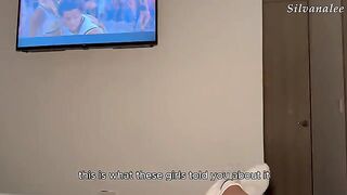 The hot MILF is doing a risky thing with her son-in-law
