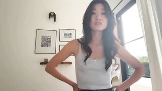 Asian step sis Lucy Mochi tries out tutoring with Alex Adams
