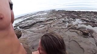 The beach is always humid – from the water and other reasons