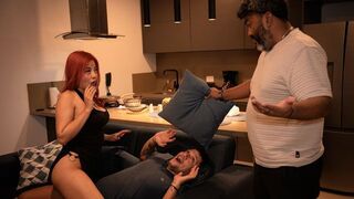 Celeste Alba getting fucked by her husband in a steamy scene