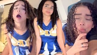 A man gently fucks his girlfriend, a cute 18-year-old model