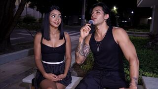 Perfect body Latina gets fucked hard outdoors, it’s now or never