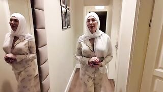 A young and pretty girl got fucked by two muscular men