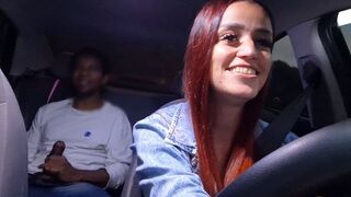 The road is empty, the car is full of moans in steamy Brazil