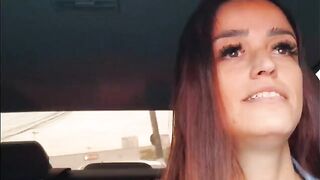 The road is empty, the car is full of moans in steamy Brazil