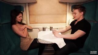 Part 1: Adventure Train. Neighbor lost cards and got a huge dick on the train