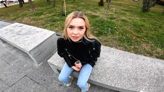 I met a pretty baby on the street and fucked her at home