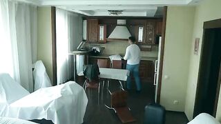 Hotel maid turned into a ghost for Halloween 2021