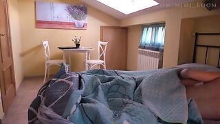Morning sex with a gentle touch to wake him up - Mimi Boom
